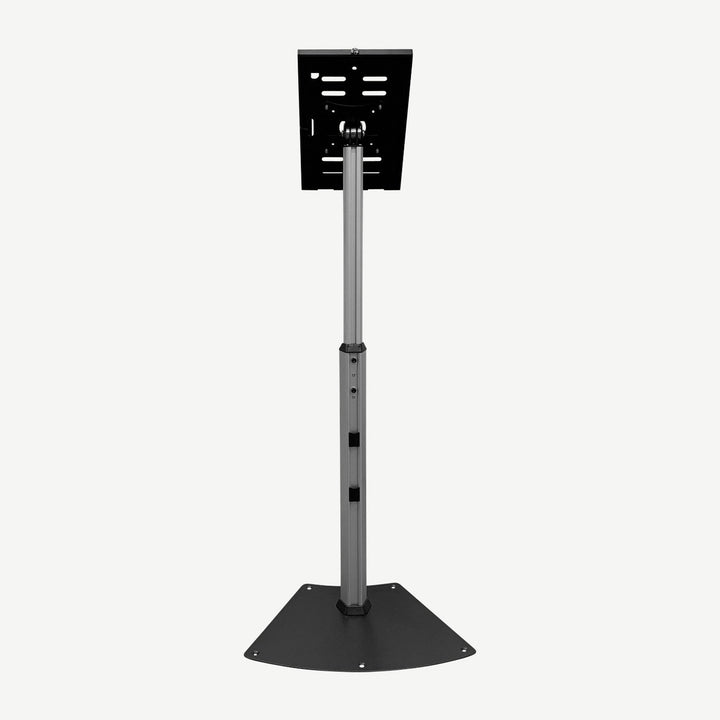 Back image of iPad 10.2" Floor Stand with Lock, Adjustable Height - SimplyForest.com