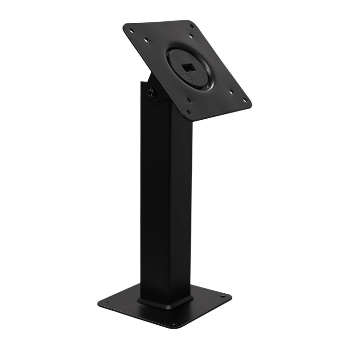 Countertop Kiosk Monitor Stand/Mount, VESA 75x75, 100x100, Black